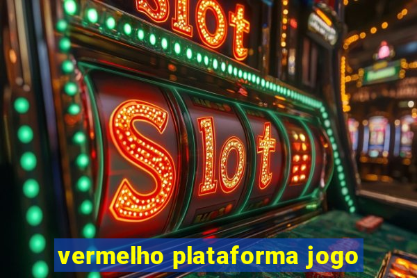 vermelho plataforma jogo